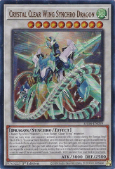 Crystal Clear Wing Synchro Dragon - RA04-EN059 -(UR) Ultra Rare - 1st Edition